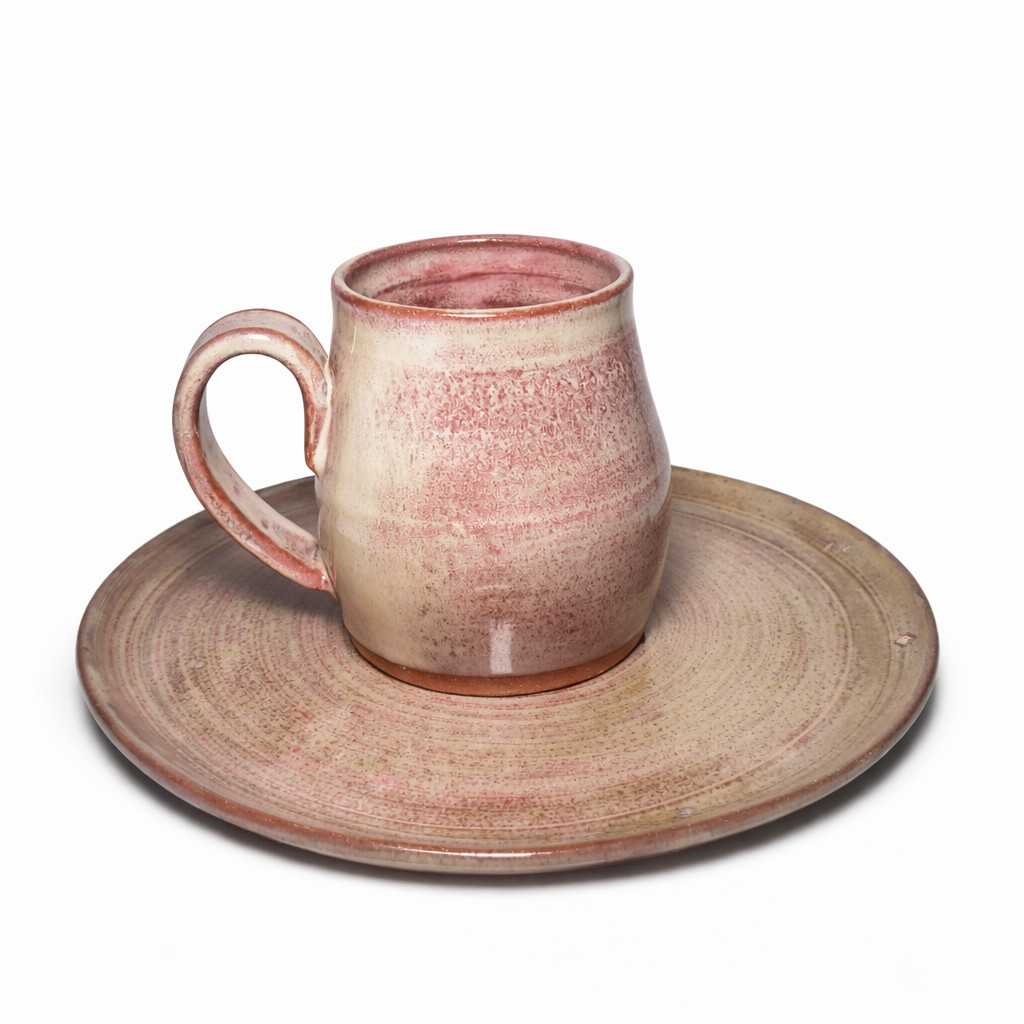 Handcrafted Teacup & Saucer Set