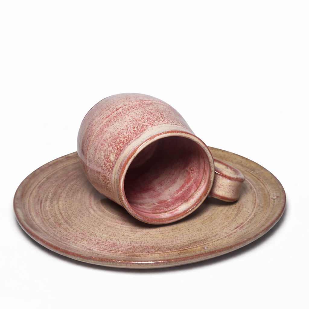 Handcrafted Teacup & Saucer Set