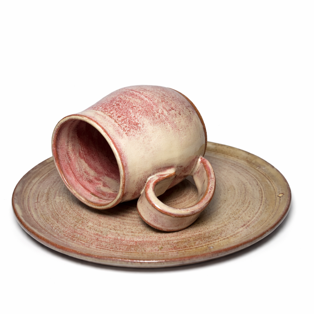 Handcrafted Teacup & Saucer Set