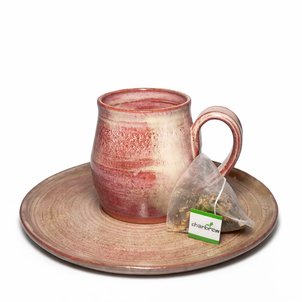 Handcrafted Teacup & Saucer Set